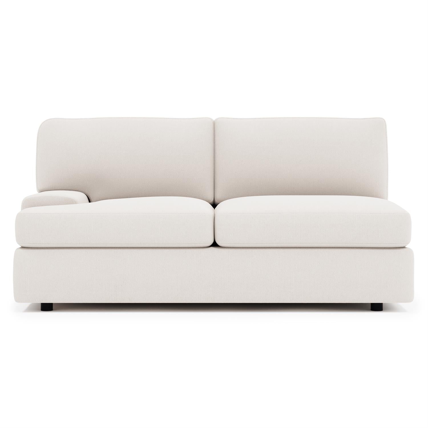 Bernhardt Serena Fabric Left Arm Loveseat Without Pillows — P3442Y