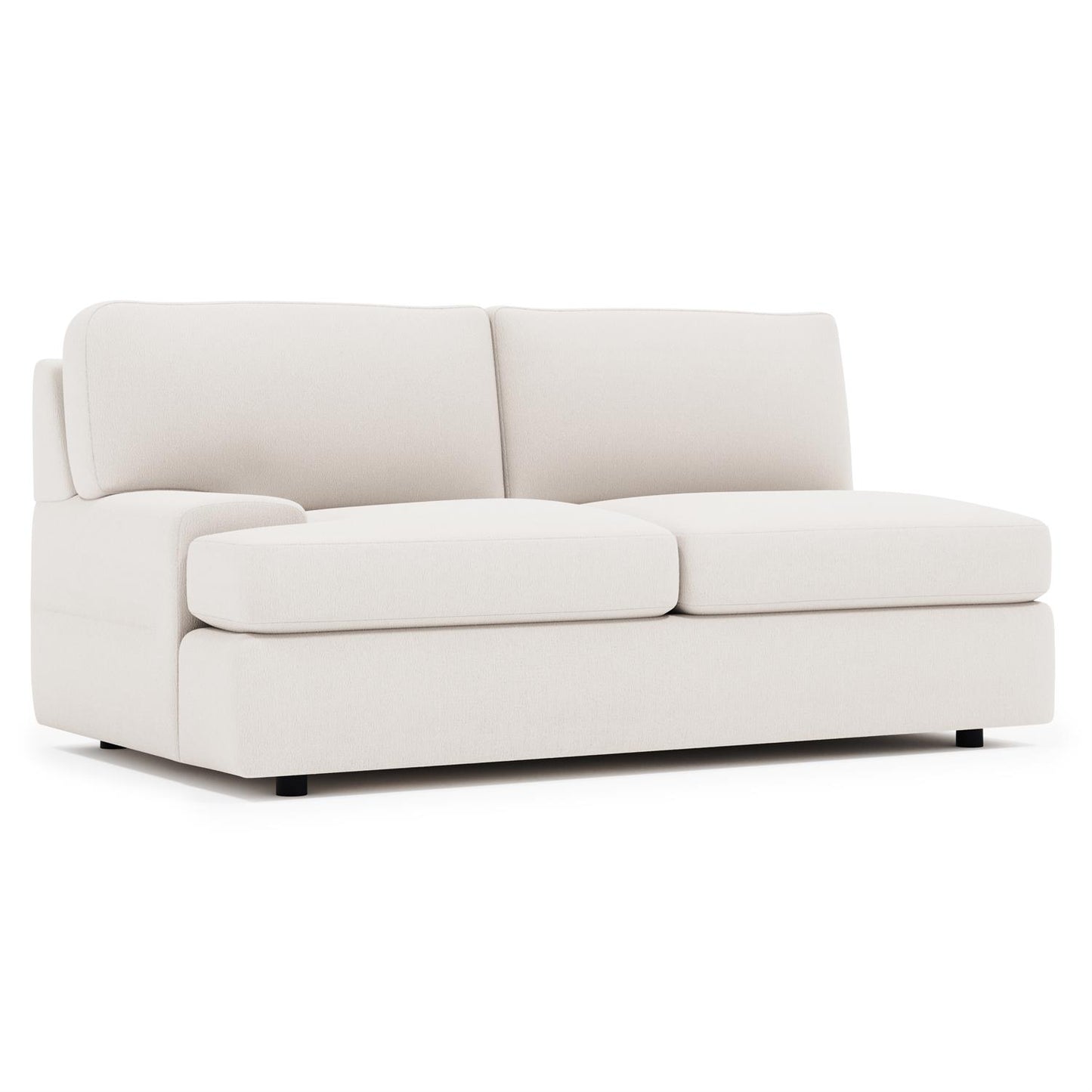 Bernhardt Serena Fabric Left Arm Loveseat Without Pillows — P3442Y