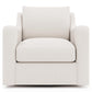 Bernhardt Ventura Fabric Swivel Chair — P3502S