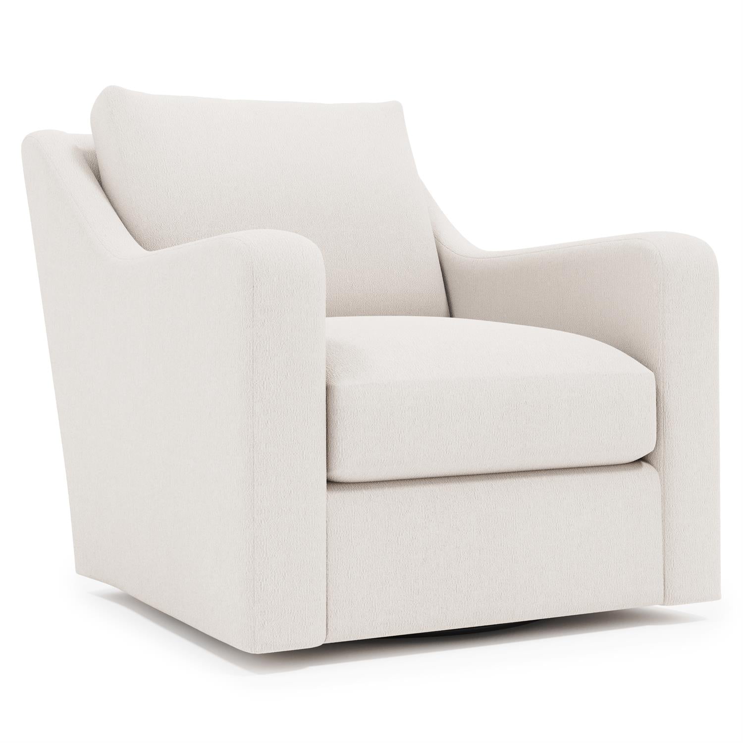 Bernhardt Ventura Fabric Swivel Chair — P3502S