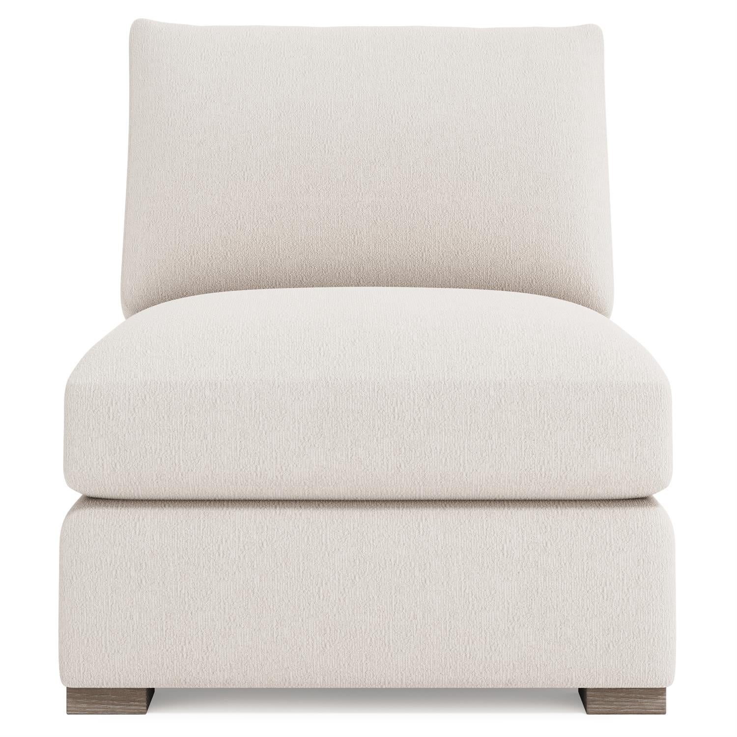Bernhardt Ventura Fabric Armless Chair — P3530