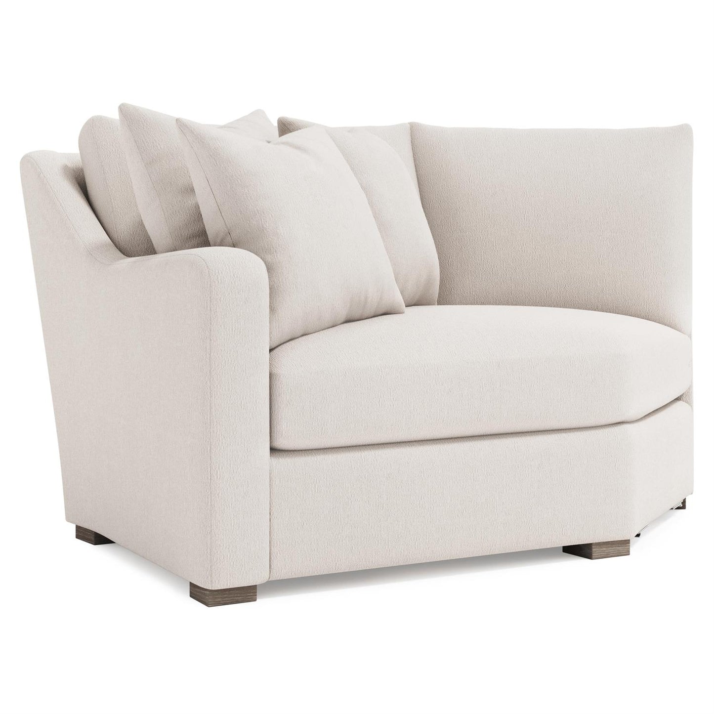Bernhardt Ventura Fabric Left Arm Cuddler — P3534