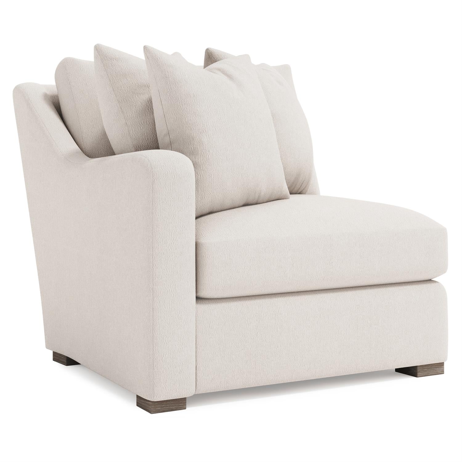 Bernhardt Ventura Fabric Left Arm Chair — P3536