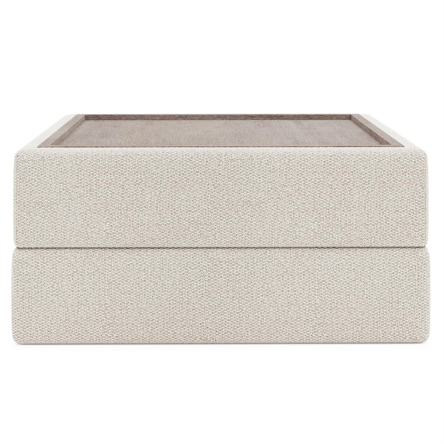 Bernhardt Vista Fabric Ottoman — P4000A