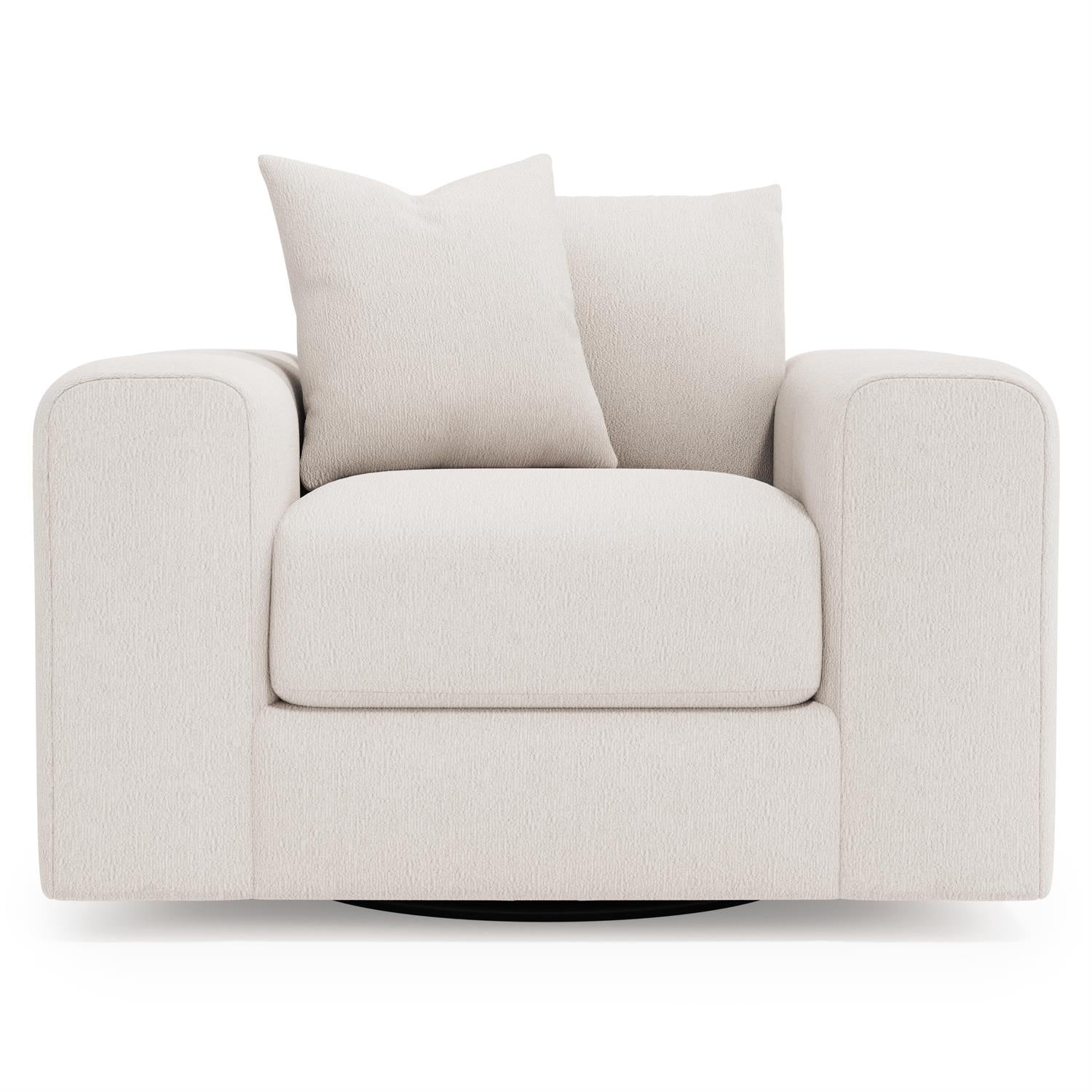 Bernhardt Vista Fabric Swivel Chair — P4002S