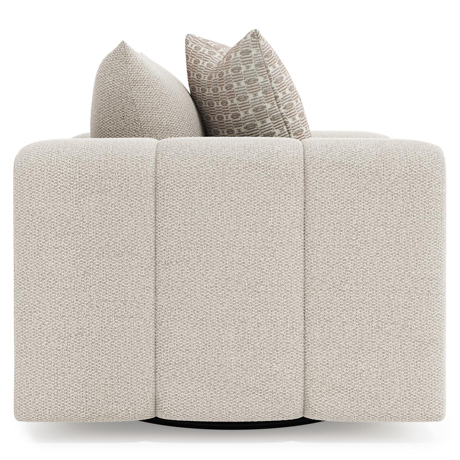 Bernhardt Vista Fabric Swivel Chair — P4002SA