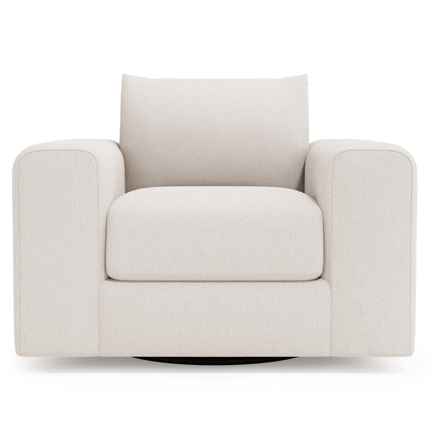 Bernhardt Vista Fabric Swivel Chair Without Pillows — P4002SY