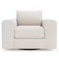 Bernhardt Vista Fabric Swivel Chair Without Pillows — P4002SY