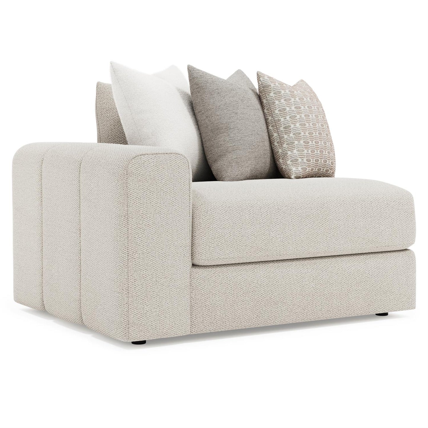 Bernhardt Vista Fabric Left Arm Chair — P4036A