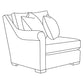 Bernhardt Keirnan Fabric Left Arm Chair — P4336A