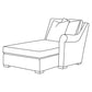 Bernhardt Keirnan Fabric Right Arm Chaise — P4337A