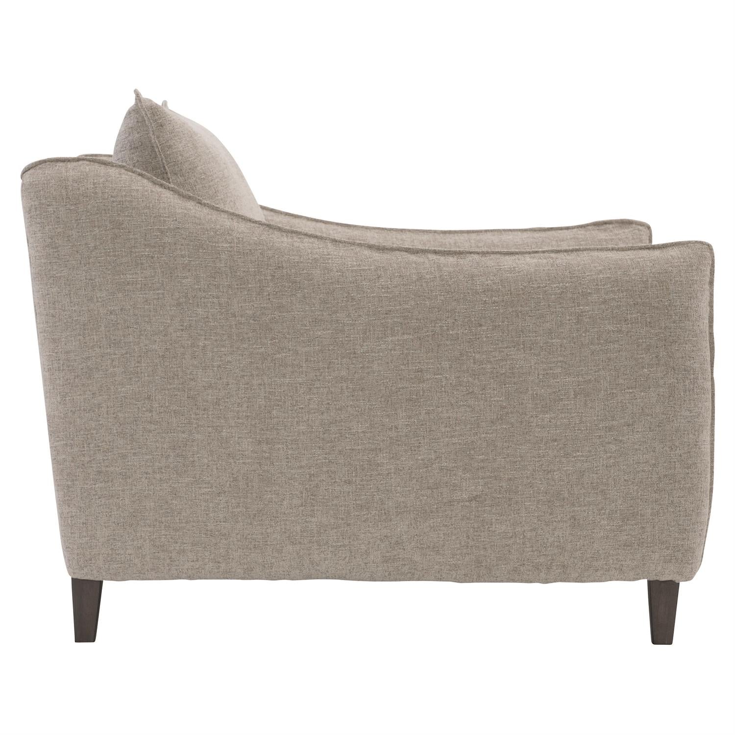 Bernhardt Joli Fabric Chair 1/2 Without Pillows — P4813Y