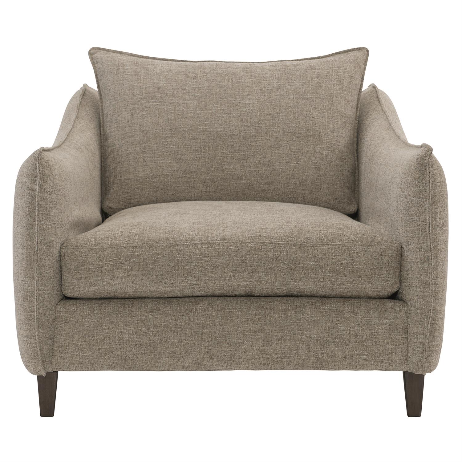 Bernhardt Joli Fabric Chair 1/2 Without Pillows — P4813Y