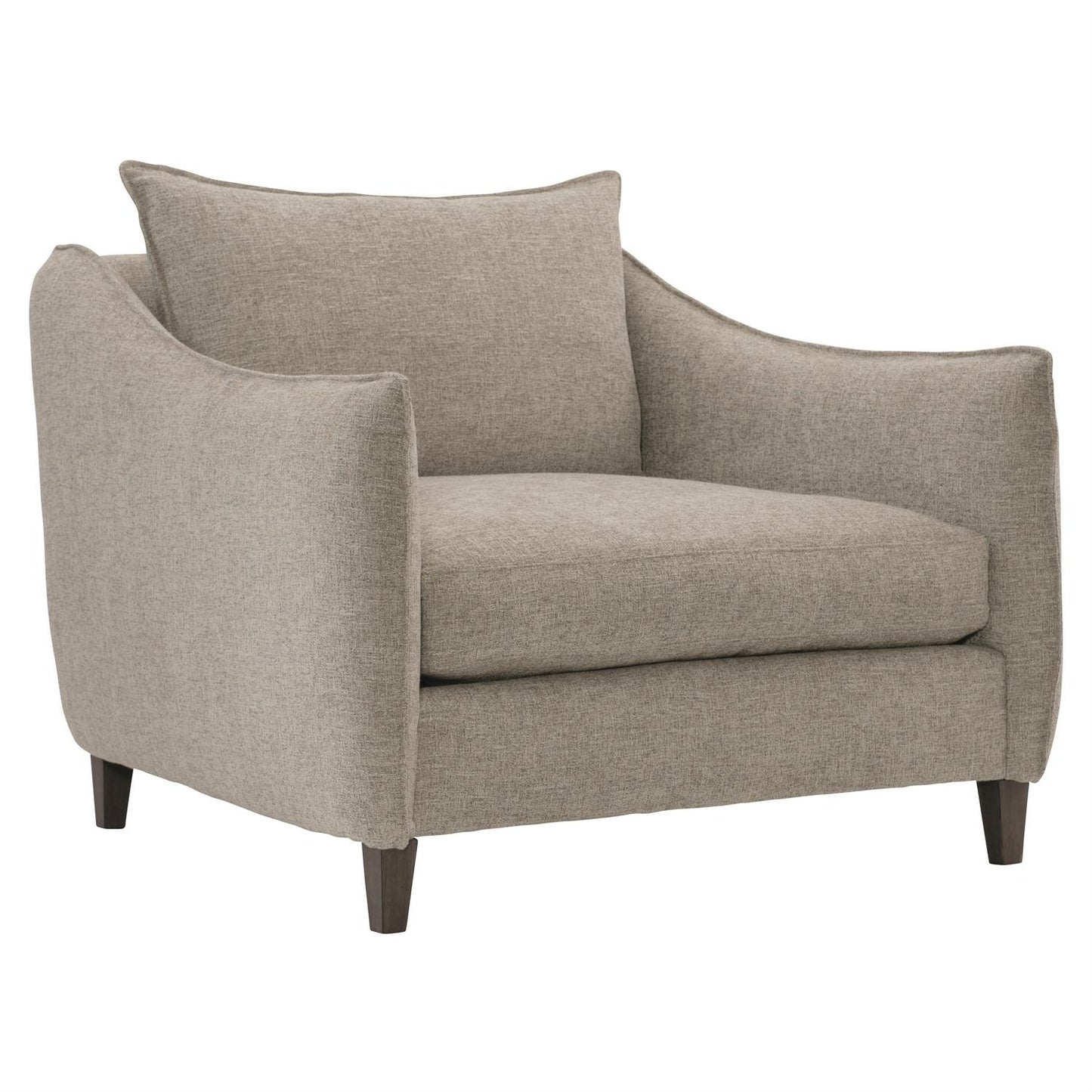 Bernhardt Joli Fabric Chair 1/2 Without Pillows — P4813Y