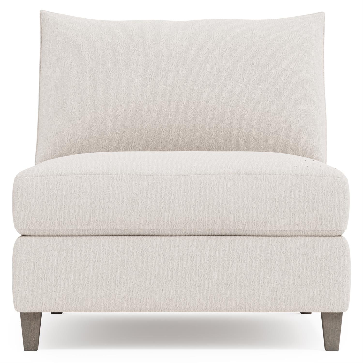 Bernhardt Joli Fabric Armless Chair — P4830