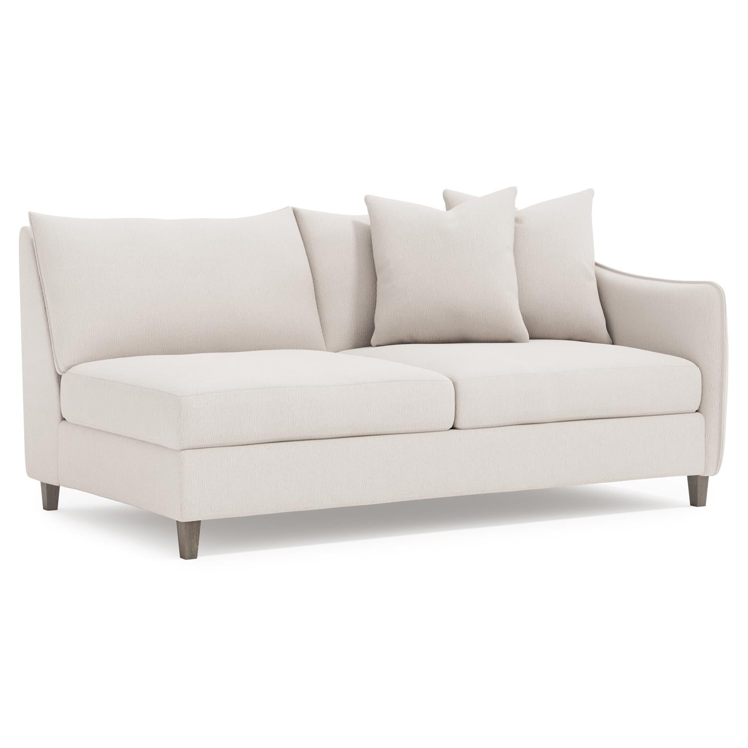Bernhardt Joli Fabric Right Arm Loveseat — P4841