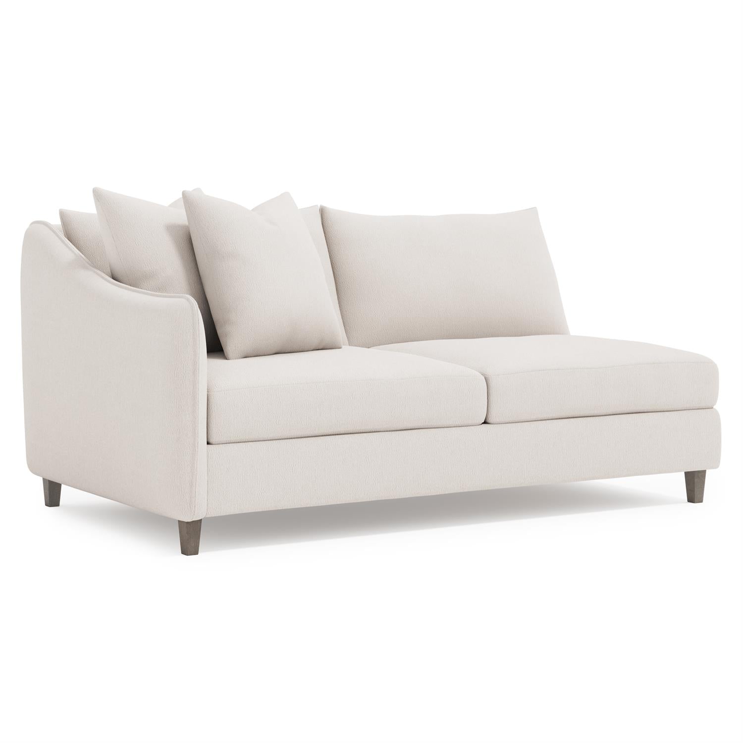 Bernhardt Joli Fabric Left Arm Loveseat — P4842