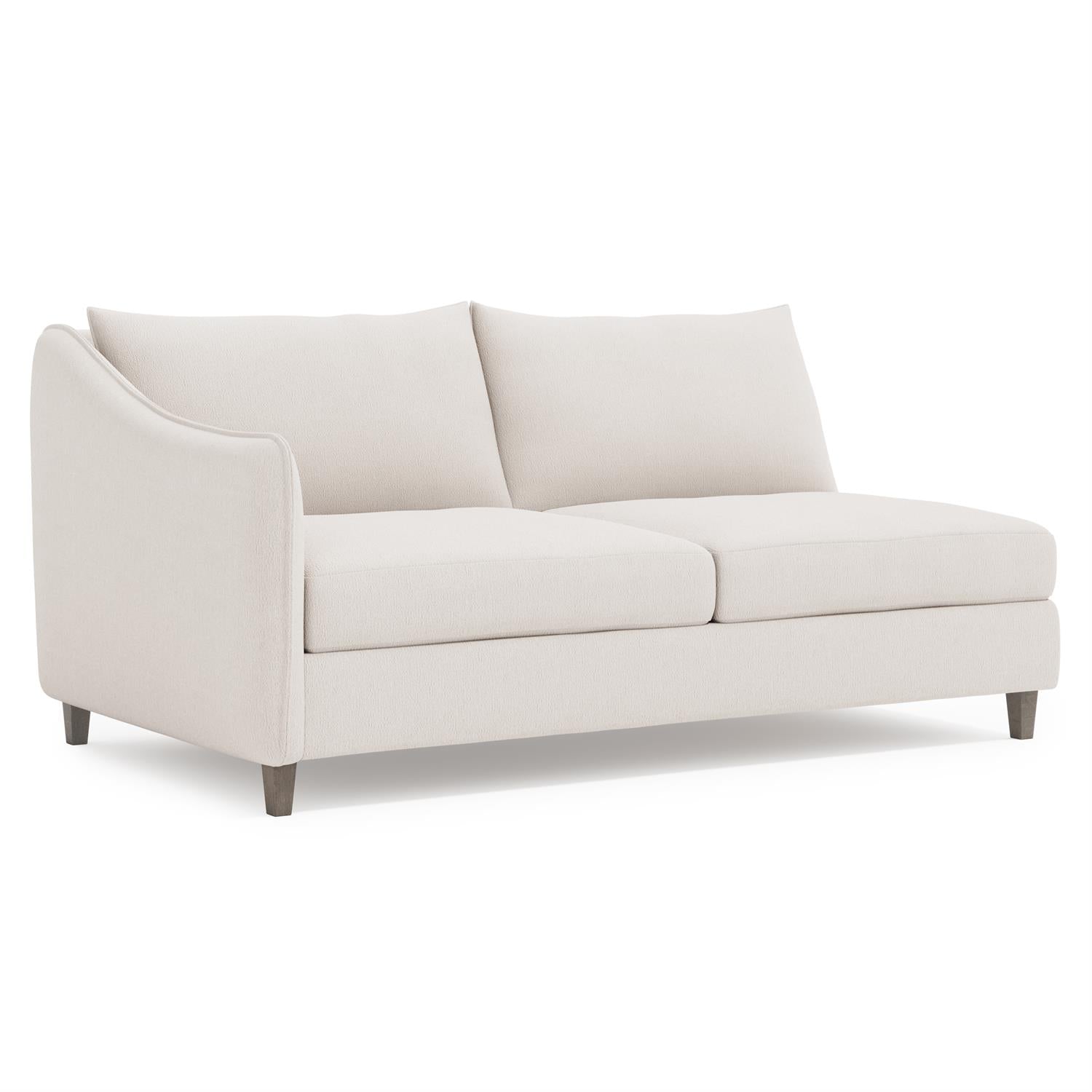 Bernhardt Joli Fabric Left Arm Loveseat Without Pillows — P4842Y