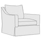 Bernhardt Grace Fabric Swivel Chair — P4912S