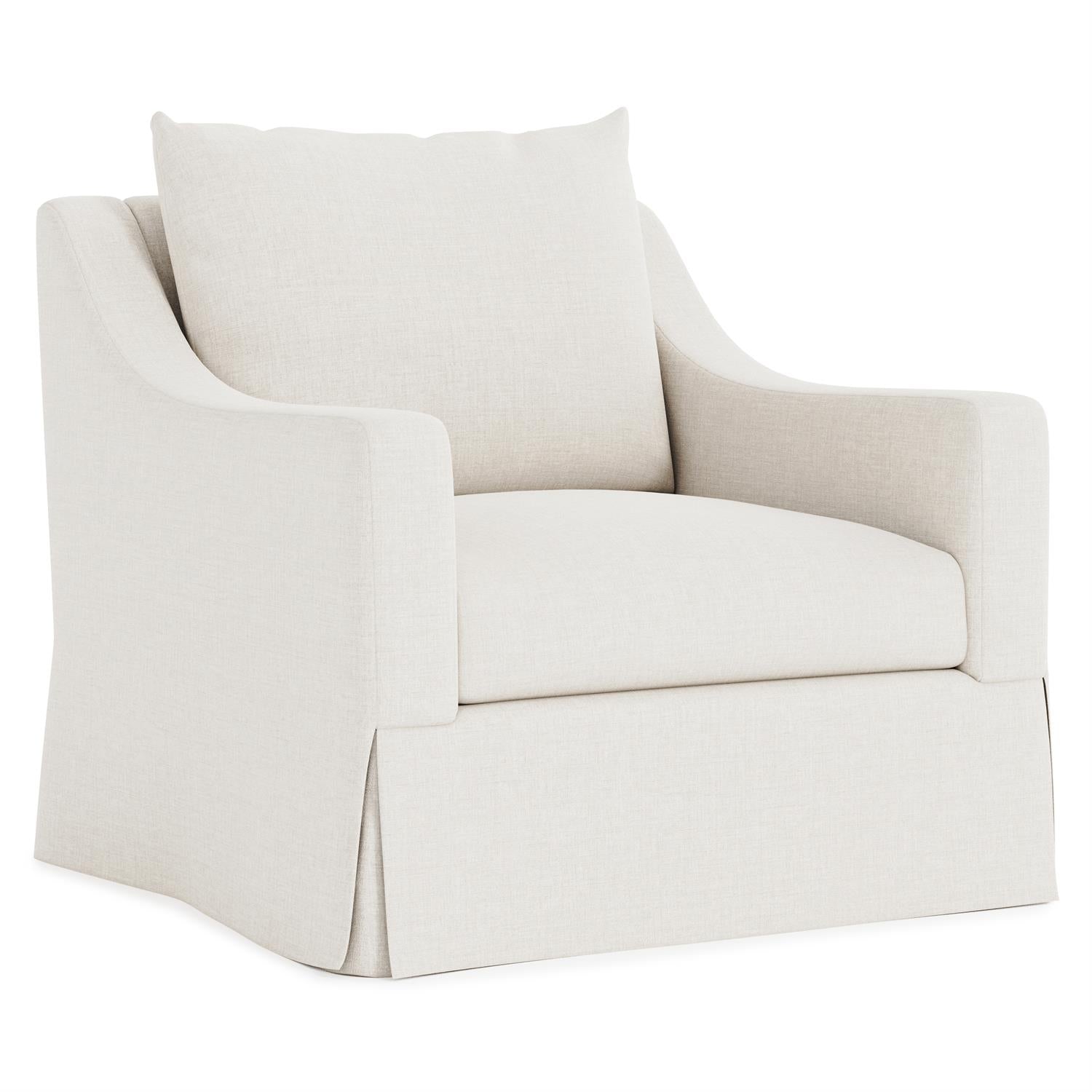 Bernhardt Grace Fabric Swivel Chair — P4912SB