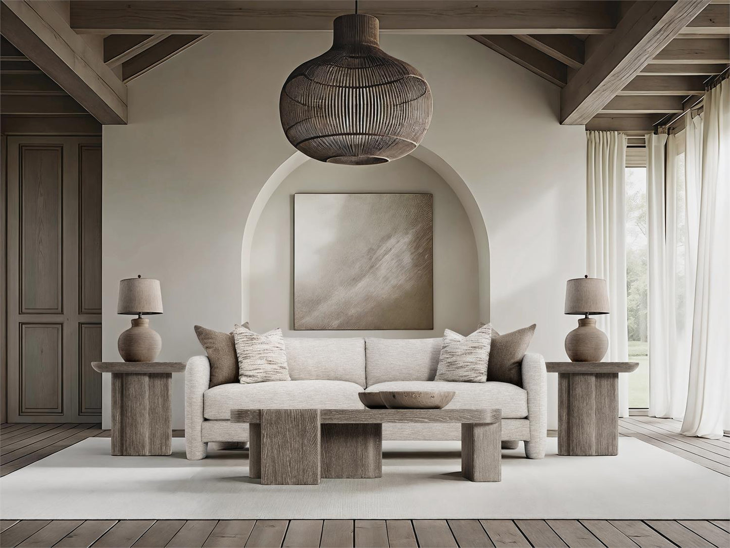 Bernhardt Rowan Fabric Sofa — P5307A