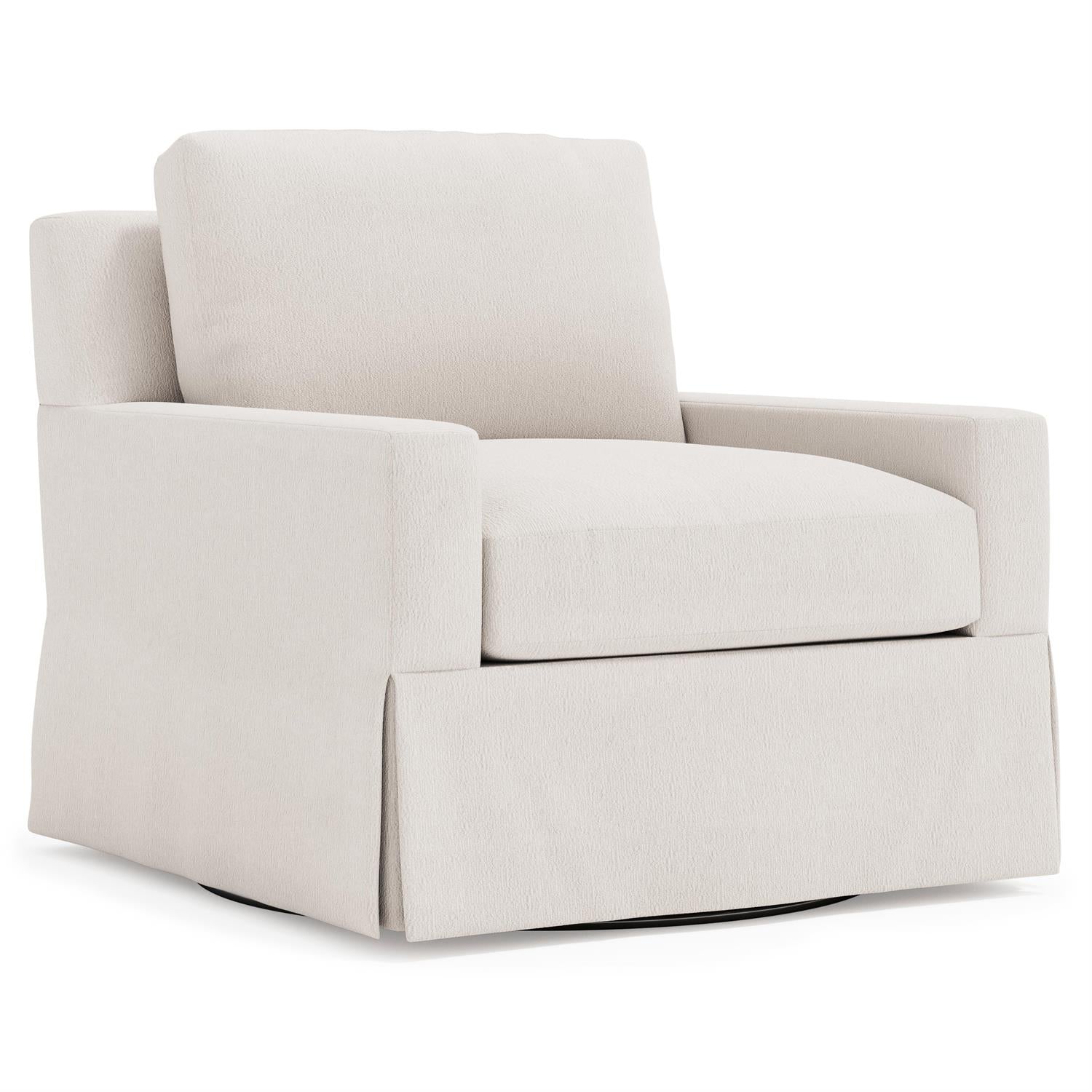 Bernhardt Sutton Fabric Swivel Chair — P5752S