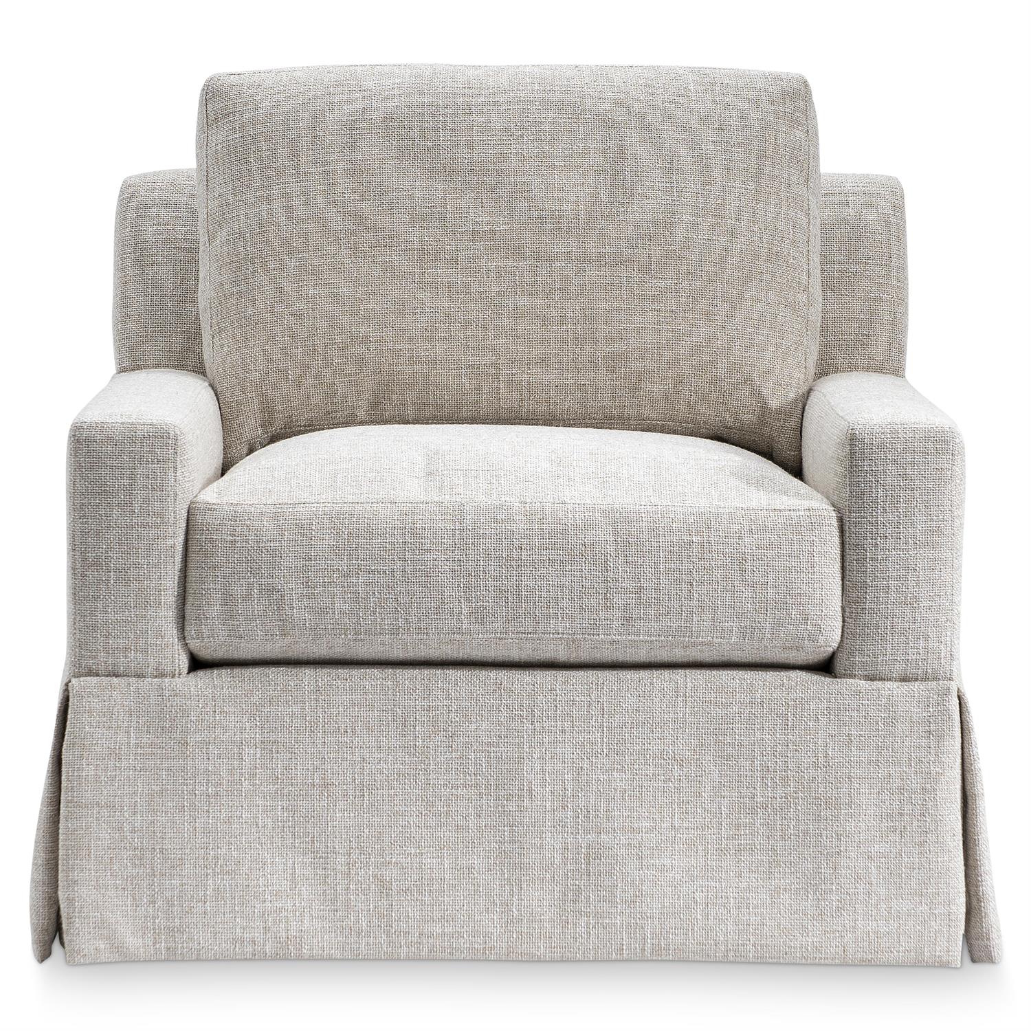 Bernhardt Sutton Fabric Swivel Chair — P5752SA