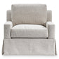 Bernhardt Sutton Fabric Swivel Chair — P5752SA