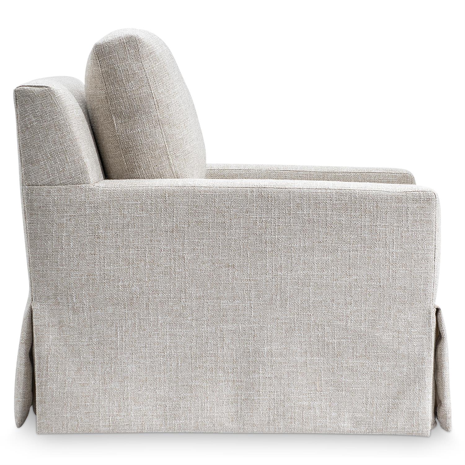 Bernhardt Sutton Fabric Swivel Chair — P5752SA
