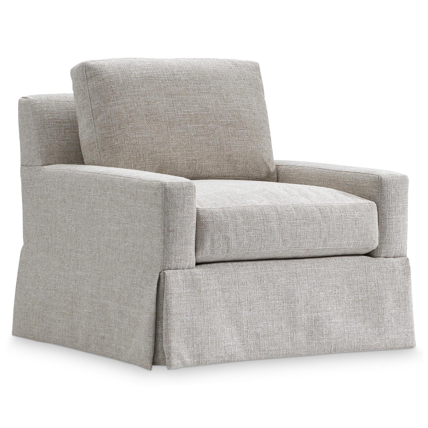 Bernhardt Sutton Fabric Swivel Chair — P5752SA