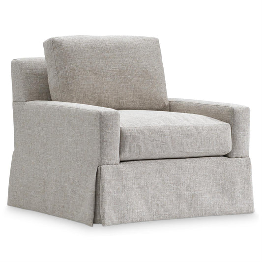 Bernhardt Sutton Fabric Swivel Chair — P5752SA