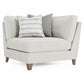 Bernhardt Mila Fabric Corner Chair — P6432C