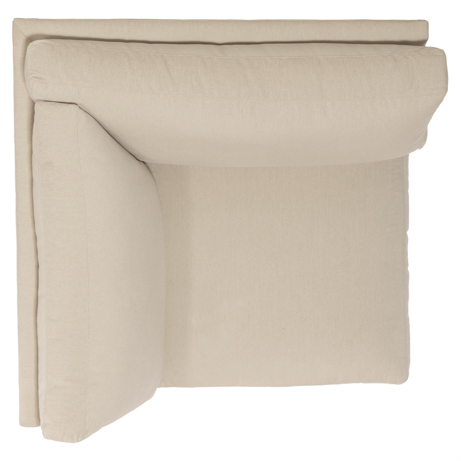 Bernhardt Mila Fabric Corner Chair Without Pillows — P6432Y
