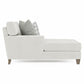 Bernhardt Mila Fabric Left Arm Chaise — P6438C