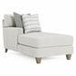 Bernhardt Mila Fabric Left Arm Chaise — P6438C