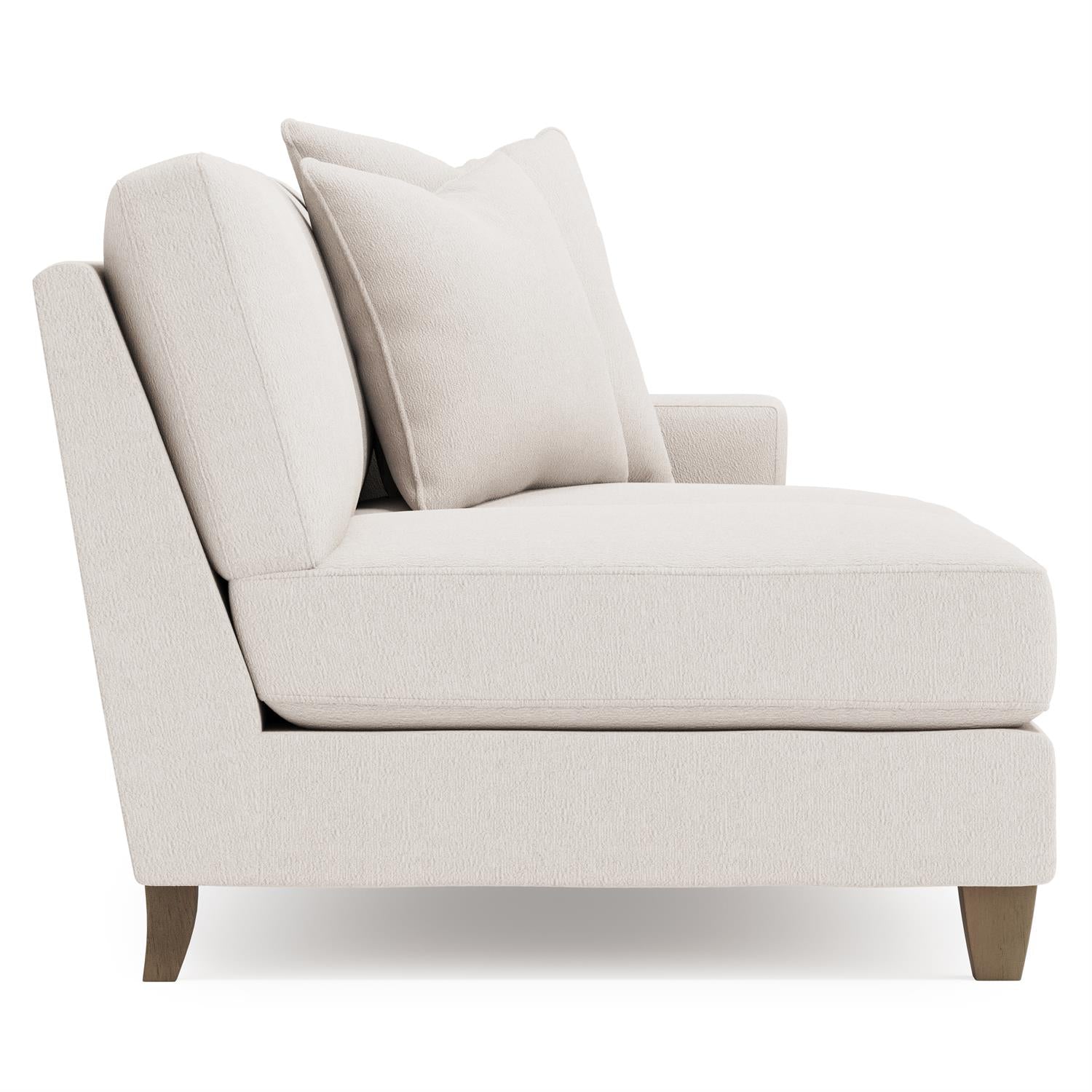 Bernhardt Mila Fabric Right Arm Loveseat — P6441