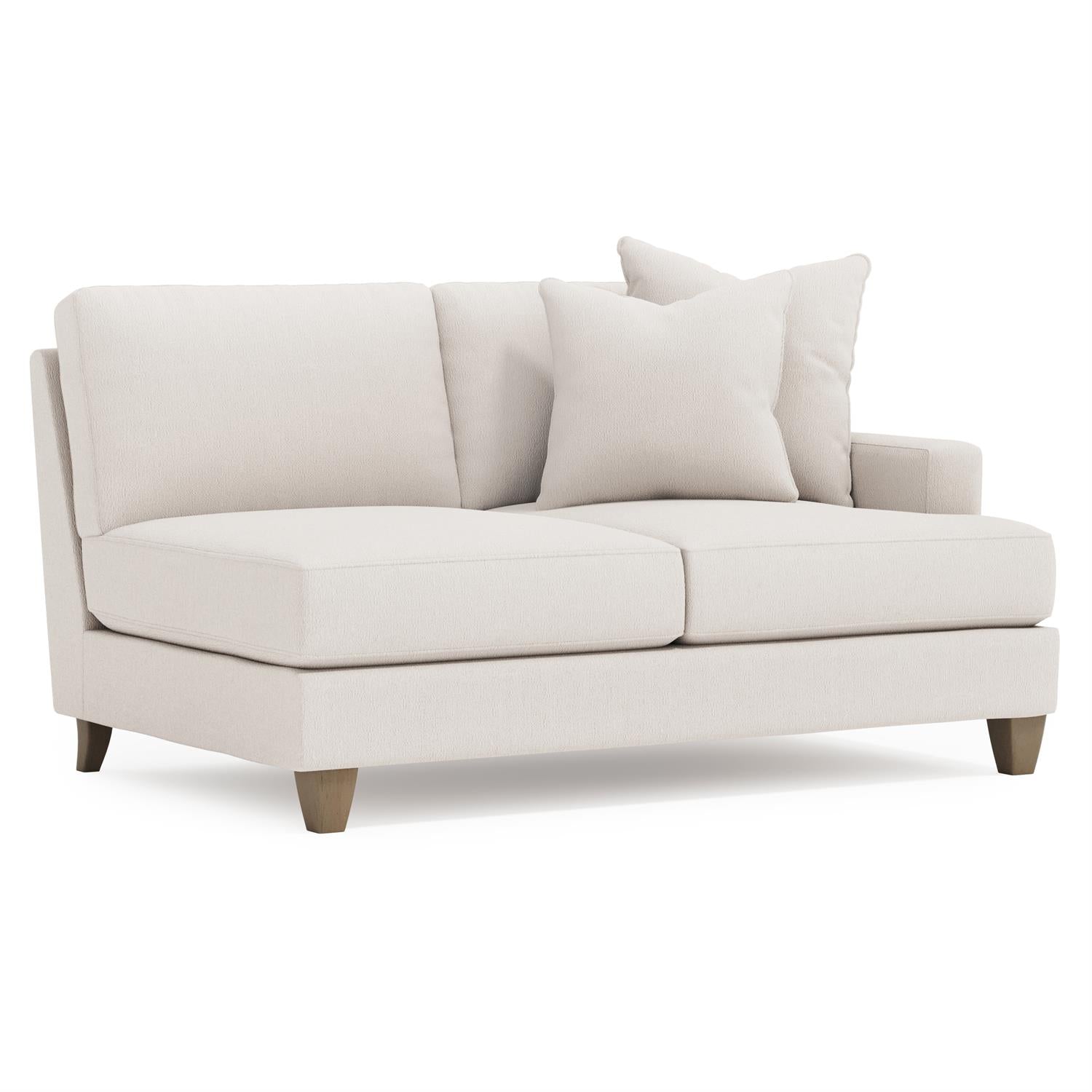 Bernhardt Mila Fabric Right Arm Loveseat — P6441