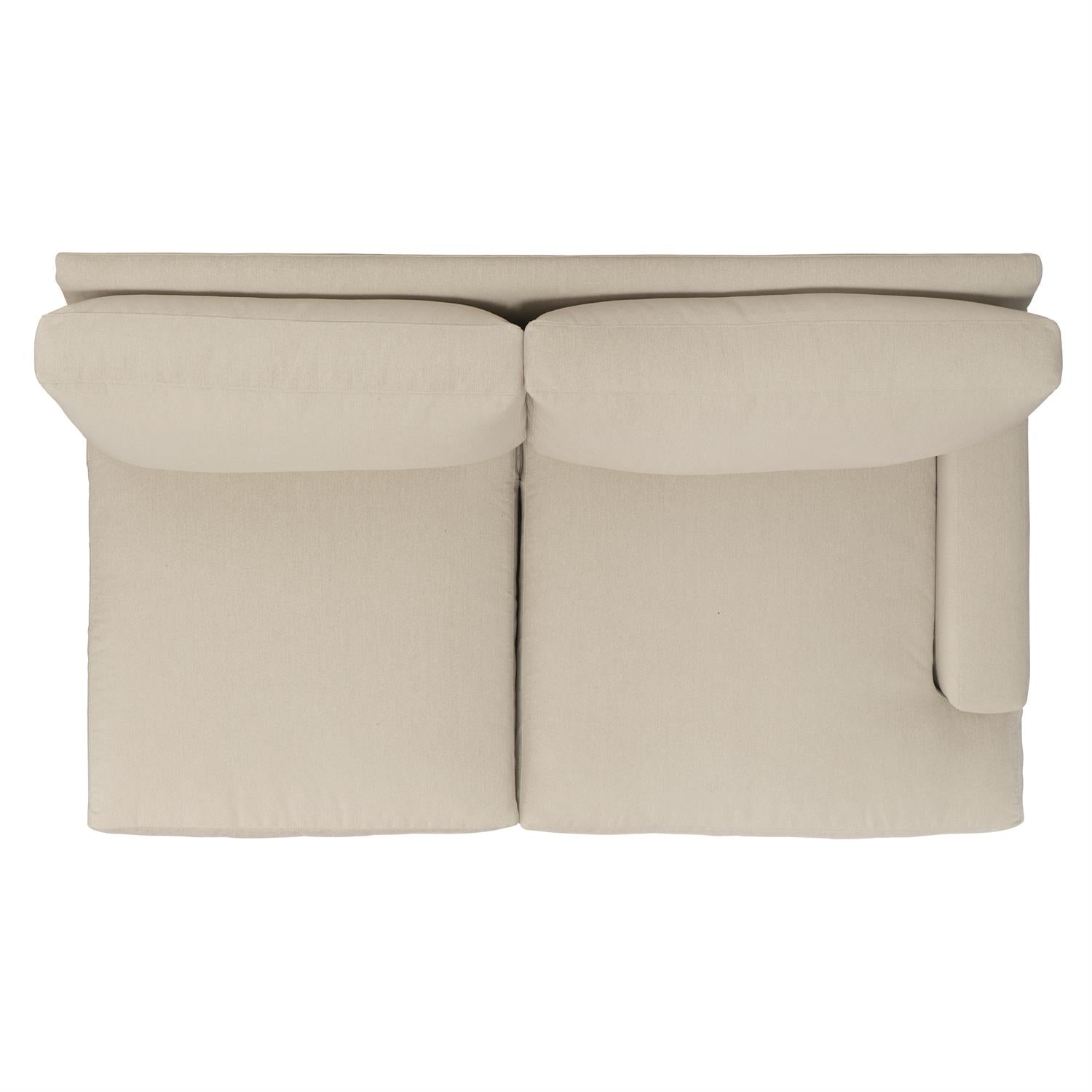 Bernhardt Mila Fabric Right Arm Loveseat Without Pillows — P6441Y