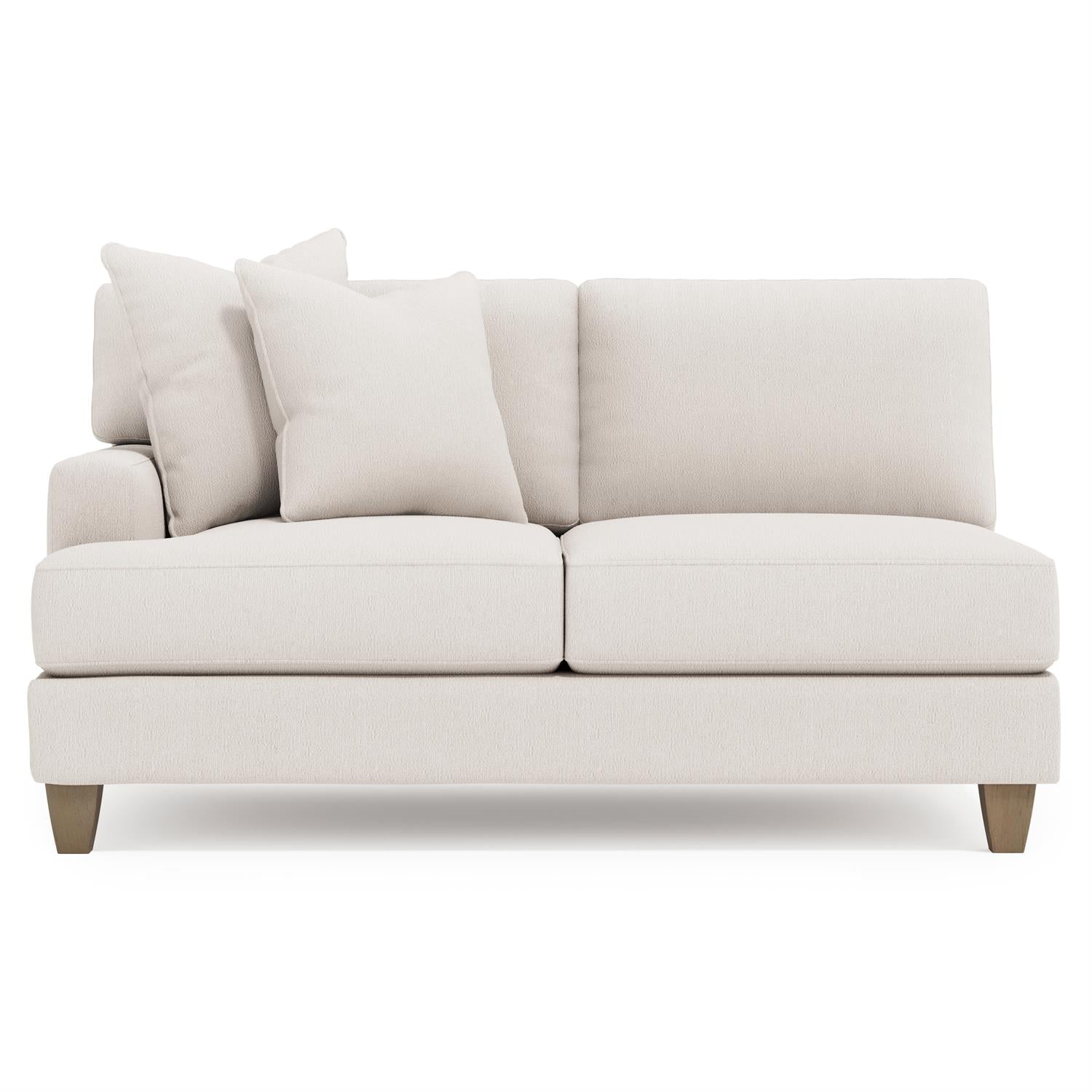 Bernhardt Mila Fabric Left Arm Loveseat — P6442