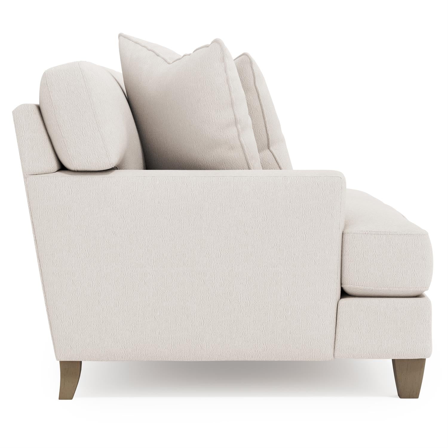 Bernhardt Mila Fabric Left Arm Loveseat — P6442