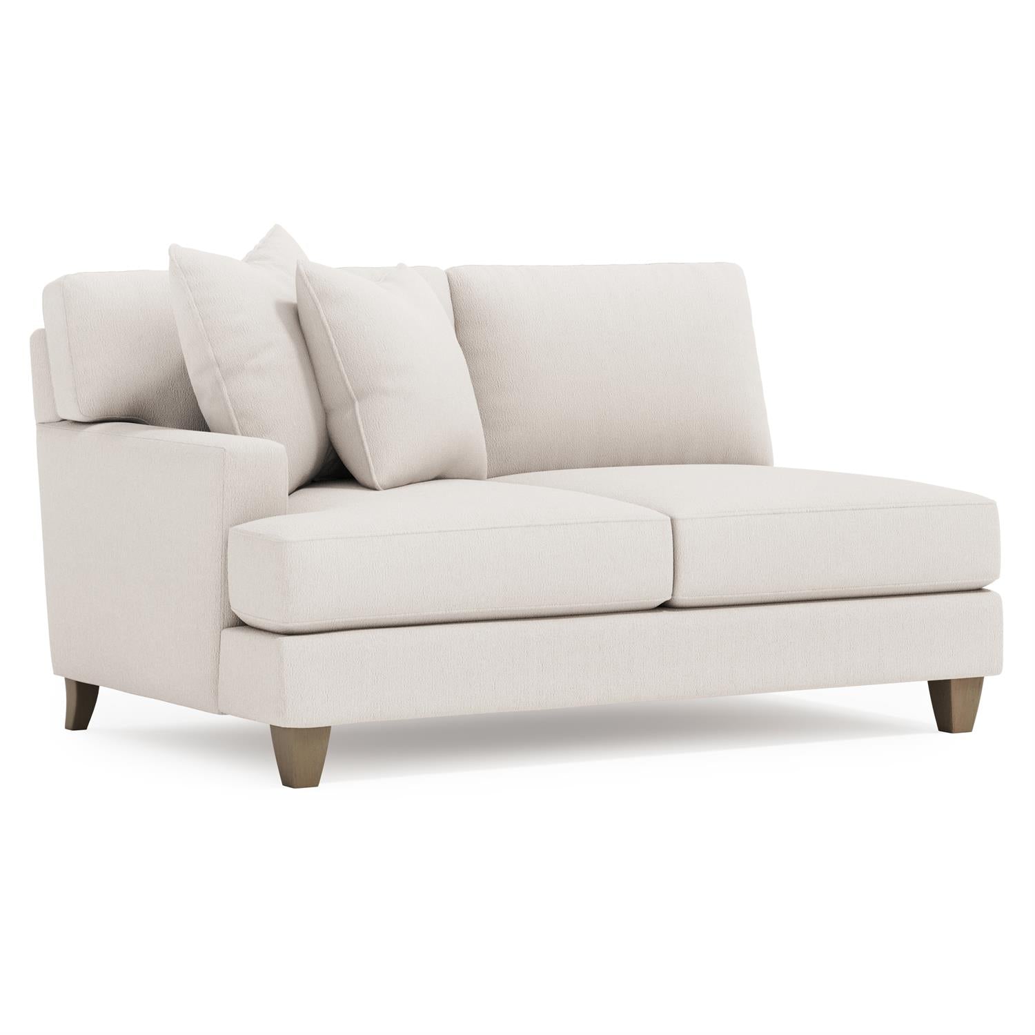 Bernhardt Mila Fabric Left Arm Loveseat — P6442