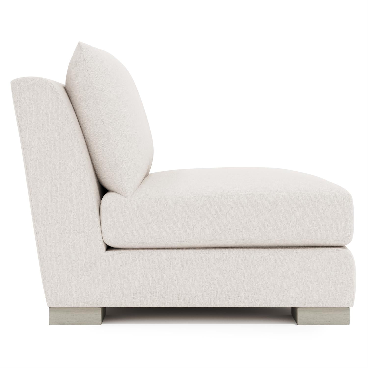 Bernhardt Gabi Fabric Armless Chair — P7030