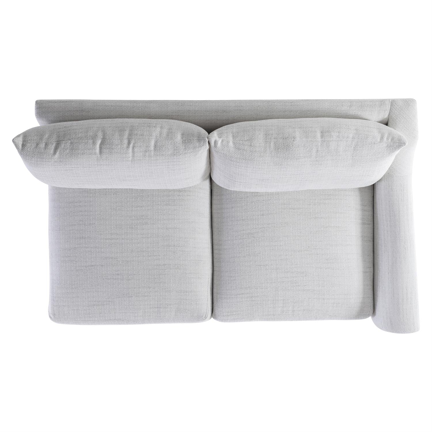 Bernhardt Gabi Fabric Right Arm Loveseat Without Pillows — P7041Y
