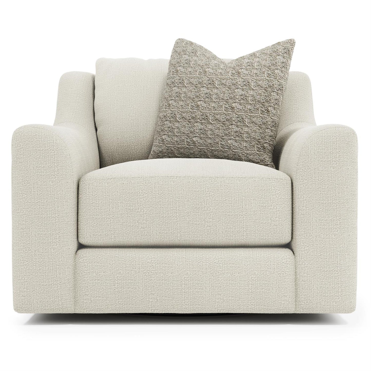 Bernhardt Gabi Fabric Swivel Chair — P7082SB