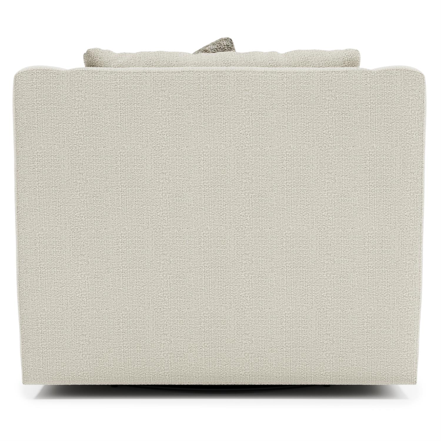 Bernhardt Gabi Fabric Swivel Chair — P7082SB