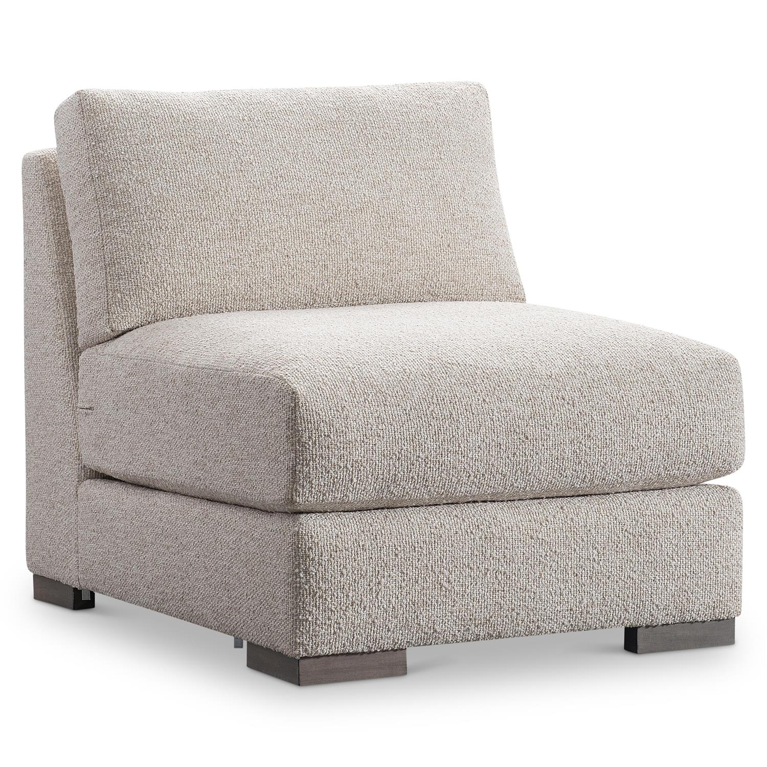 Bernhardt Drew Fabric Armless Chair — P7530A