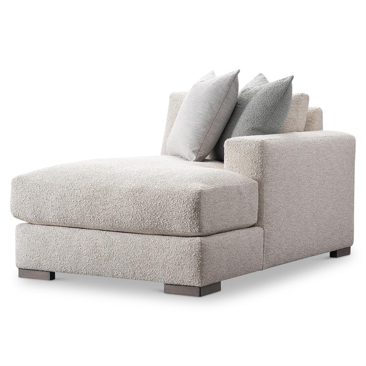 Bernhardt Drew Fabric Right Arm Chaise — P7537A