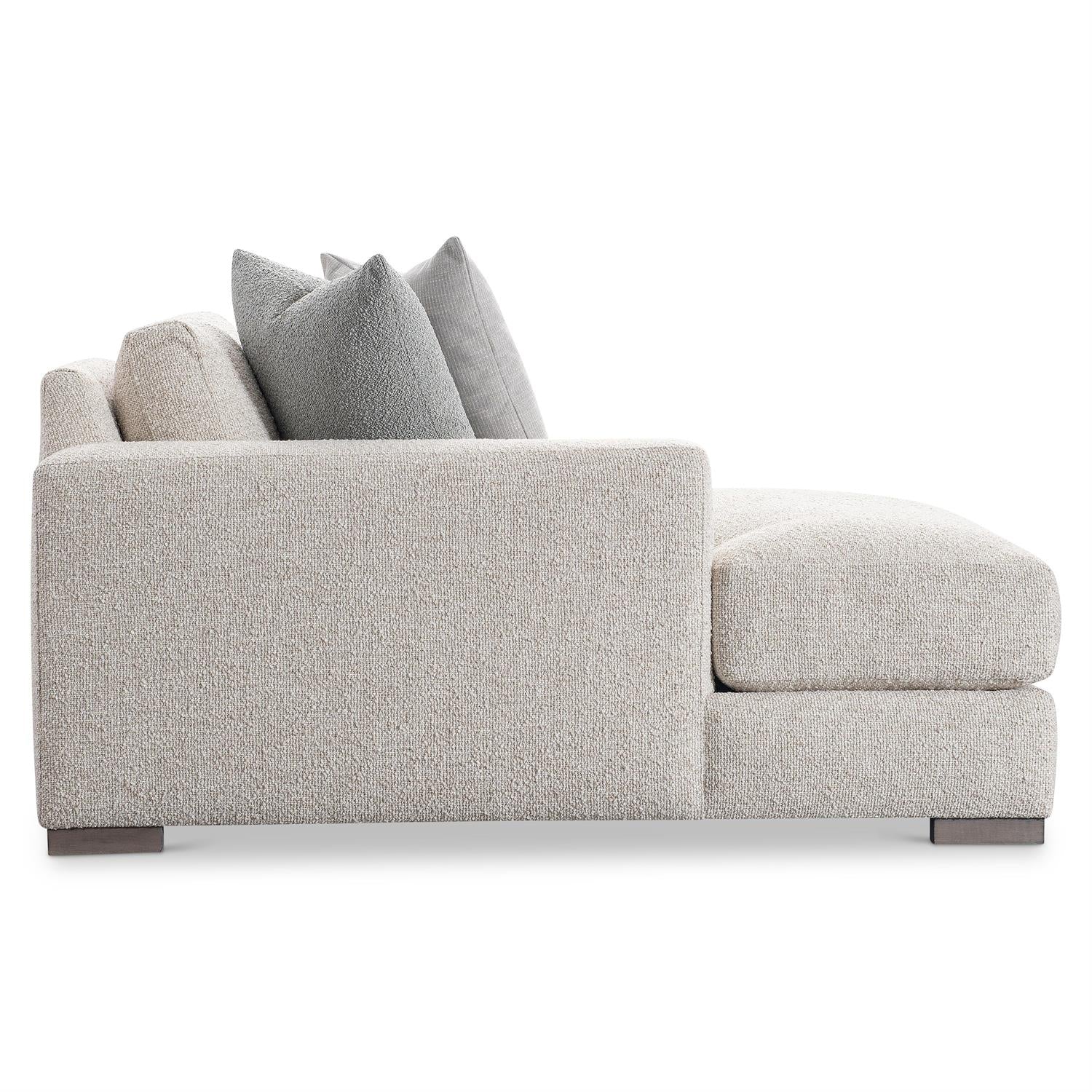 Bernhardt Drew Fabric Left Arm Chaise — P7538A