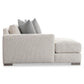 Bernhardt Drew Fabric Left Arm Chaise — P7538A