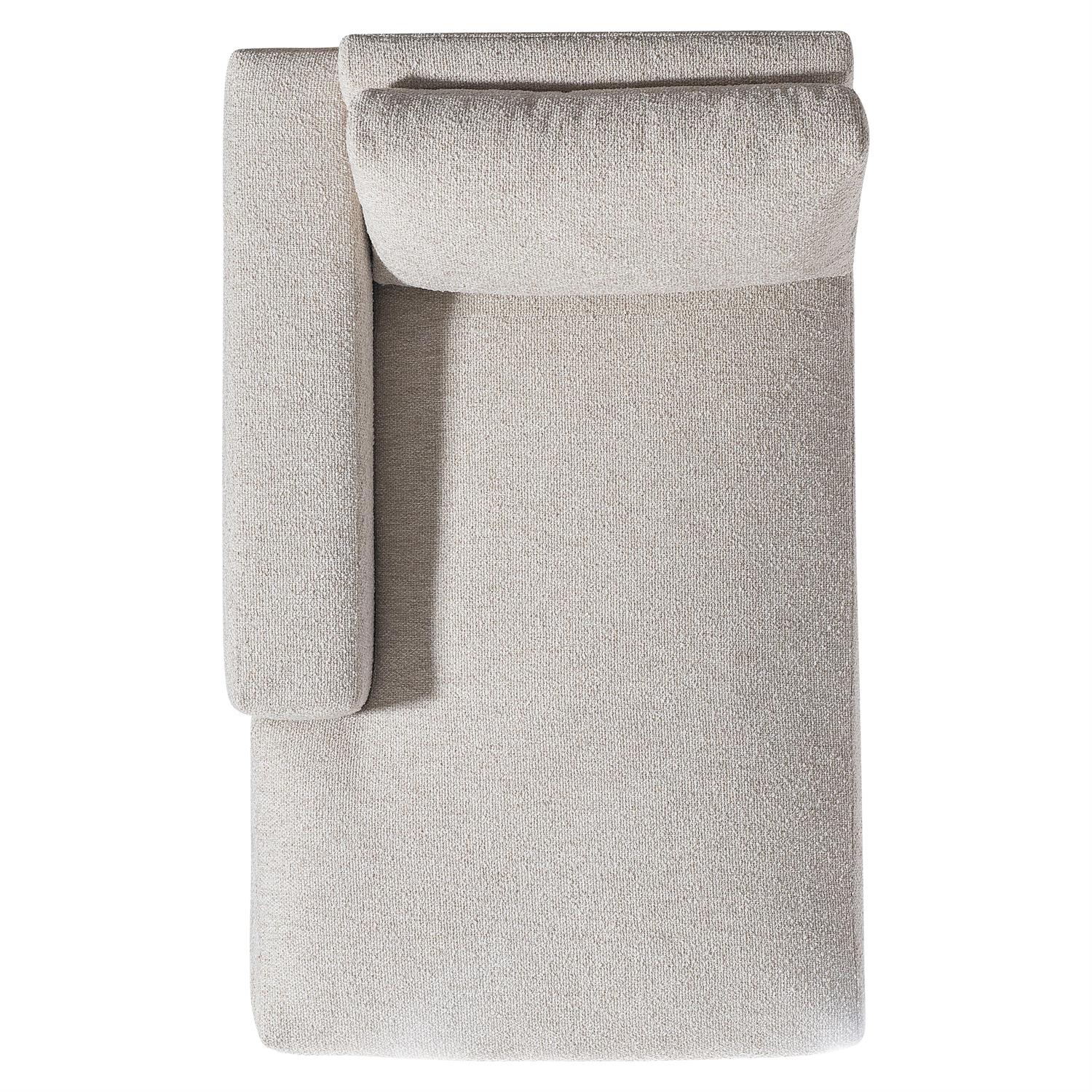 Bernhardt Drew Fabric Left Arm Chaise — P7538A